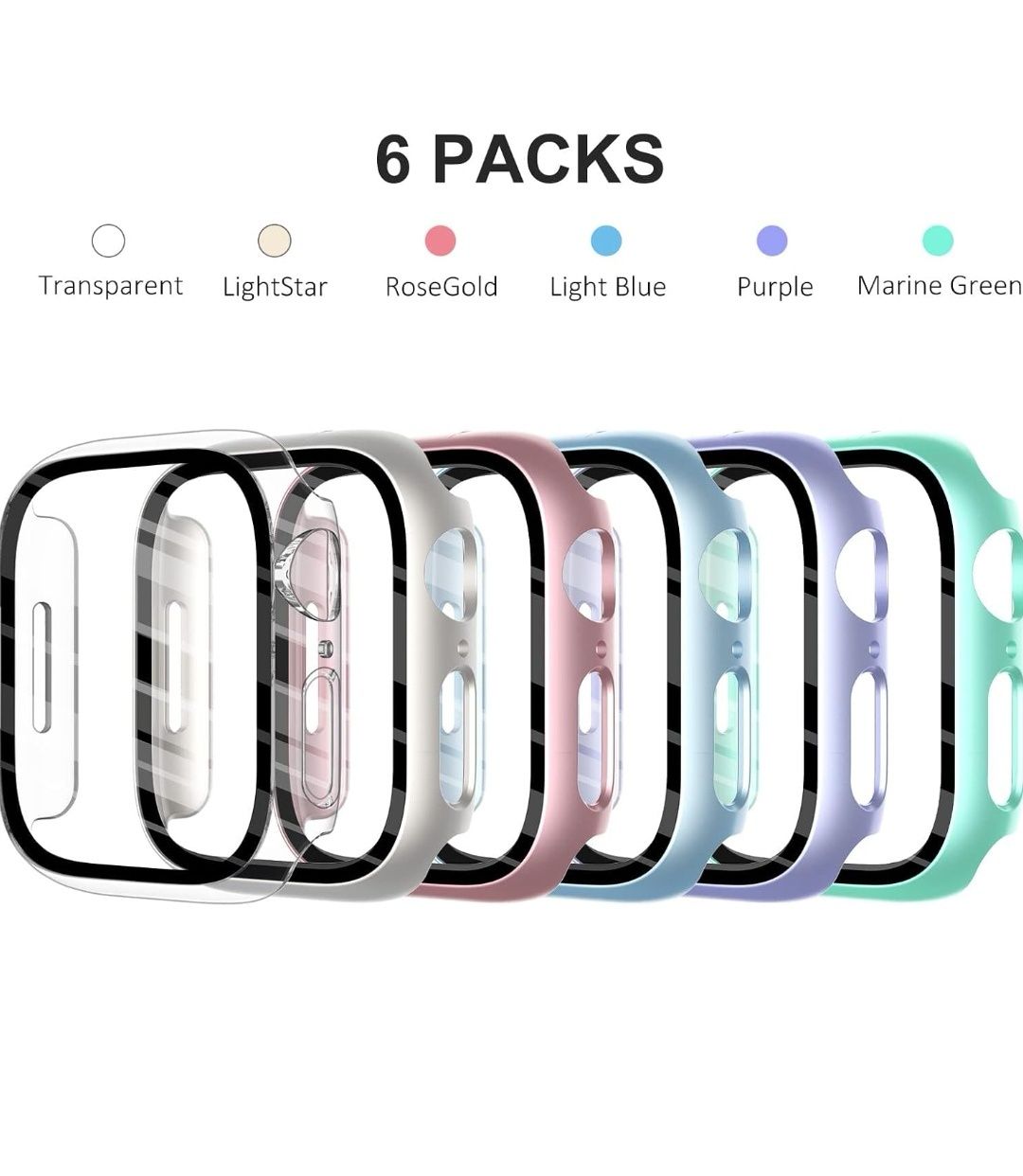 Etui | Apple Watch 4/5/6/SE 40mm| 6 kolorów