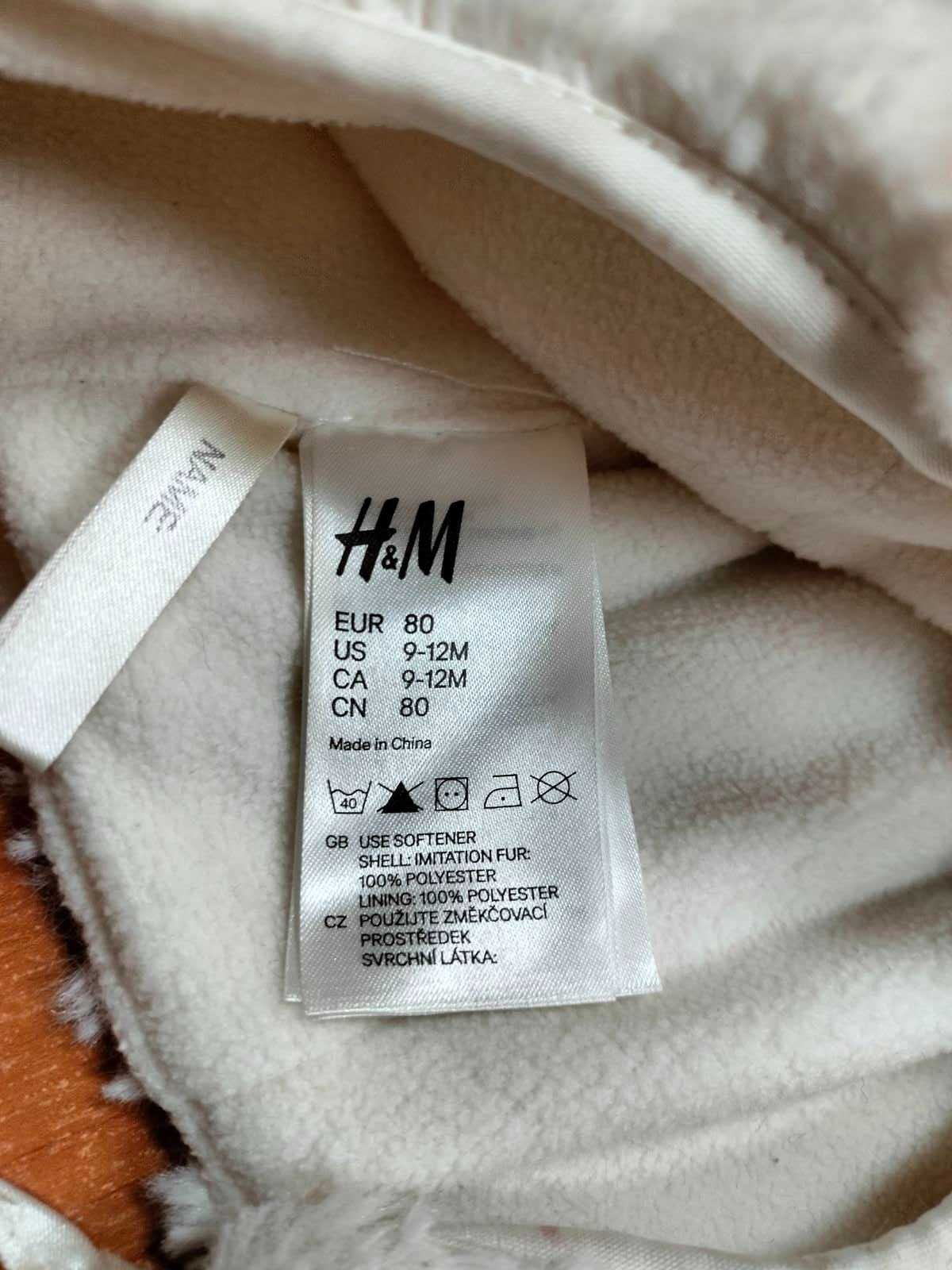 Шапочка h&m 9-12 месяцев