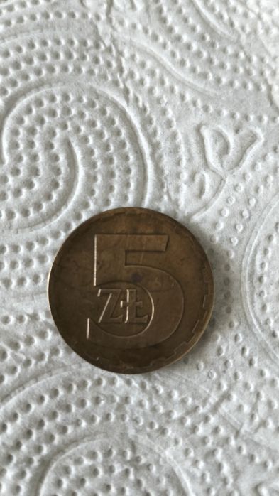 Moneta 5 zł z 1976