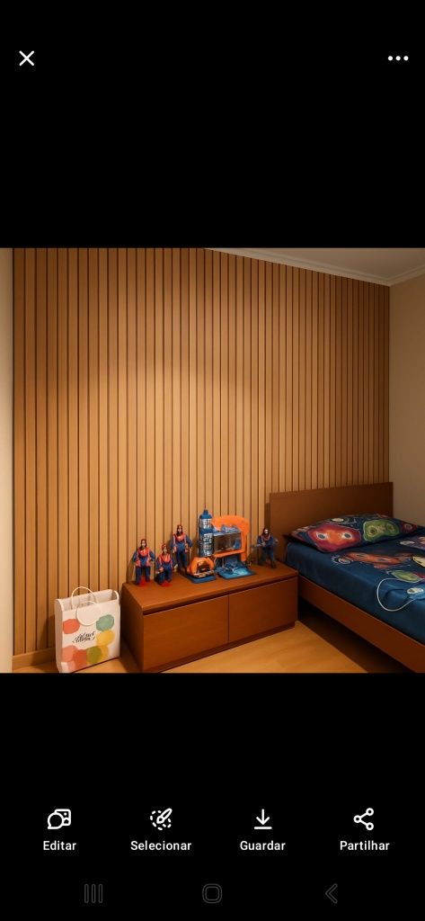 Jogo de quarto com colchão