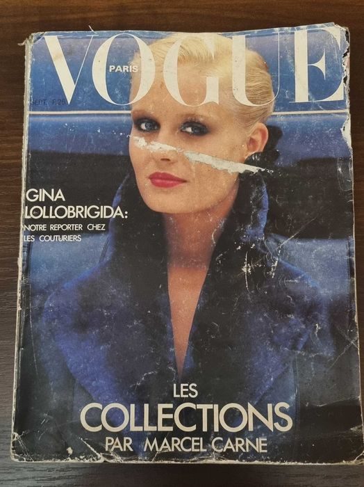 VOGUE francuskie wydanie magazynu z 1978 roku z Giną Lollobrigidą
