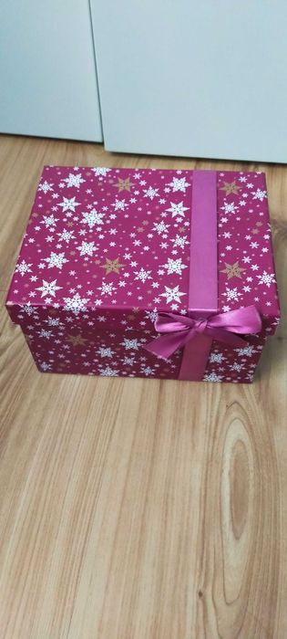 pudełko prezentowe świąteczne