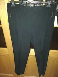 Nowe czarne eleganckie spodnie, L, XL, 42, 44, kant