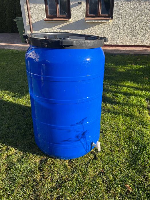 beczka 420 litrów - plastikowa z kranem