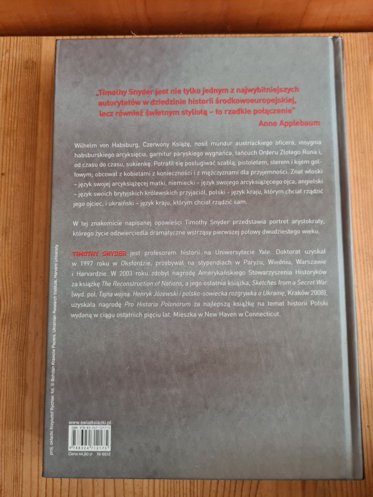 Czerwony książę - Timothy Snyder