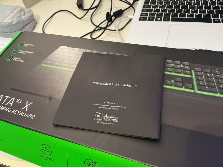 Teclado gamer LED - NOVO E EMBALADO (Razer)