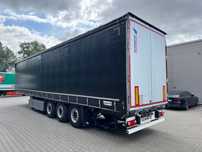 Schmitz Cargobull Firanka, Kosz na PALETY, oś podnoszona!!  Certyfikat XL, Multilock, Listwy aluminiowe, Wysokośc 2,77m