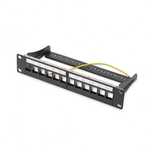 Painel de Ligação 12 Portas 1U ( patch panel )