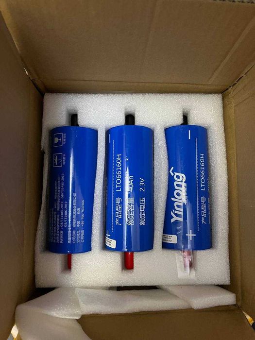 литий титанат аккумулятор акб 30, 35, 40, 45 ач Yinlong LTO Китай