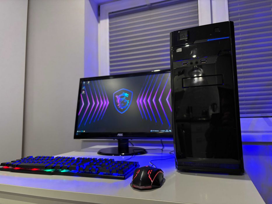 Zestaw Do Gier i5 4x3.4Ghz/GTX-550Ti/Ram-8GB/SSD+500GB/Monitor Asus