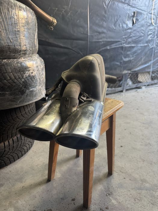 Mercedes w220 tłumnik końcowy wydech