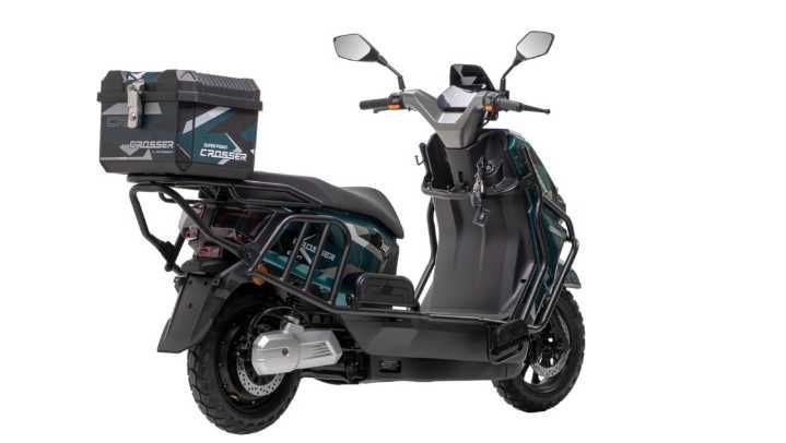 Електроскутер Crosser CR-17 2500W 72V/35Ah - Зелений