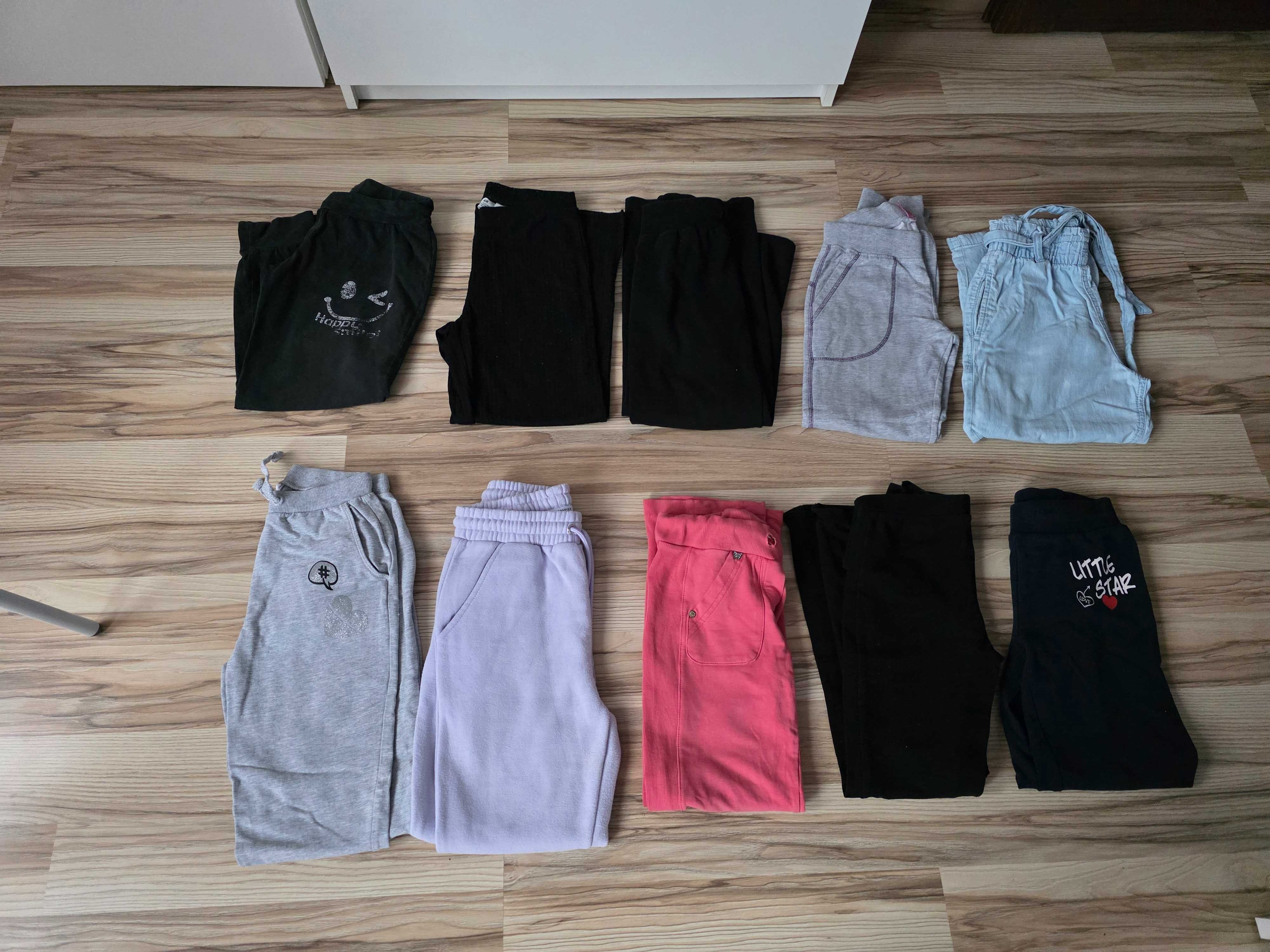 10 Sztuk Spodnie Dresowe Dla Dziewczynki 140-146cm Reserved H&M Cocord