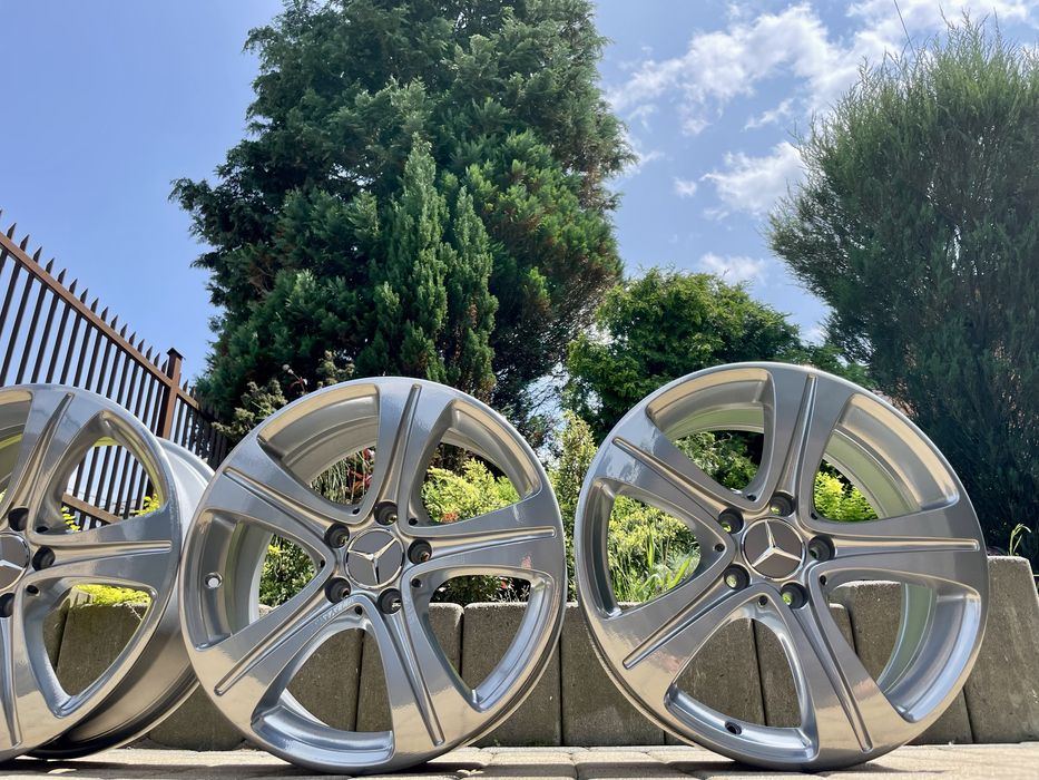 chrom amg mercedes 17 5x112 glk a w176 w169 b w246 c w204 e w212