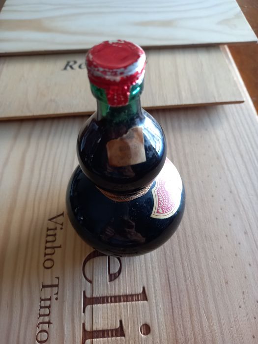 Rosé Bela - mini garrafa modelo cabaça Fonseca wine bottle
