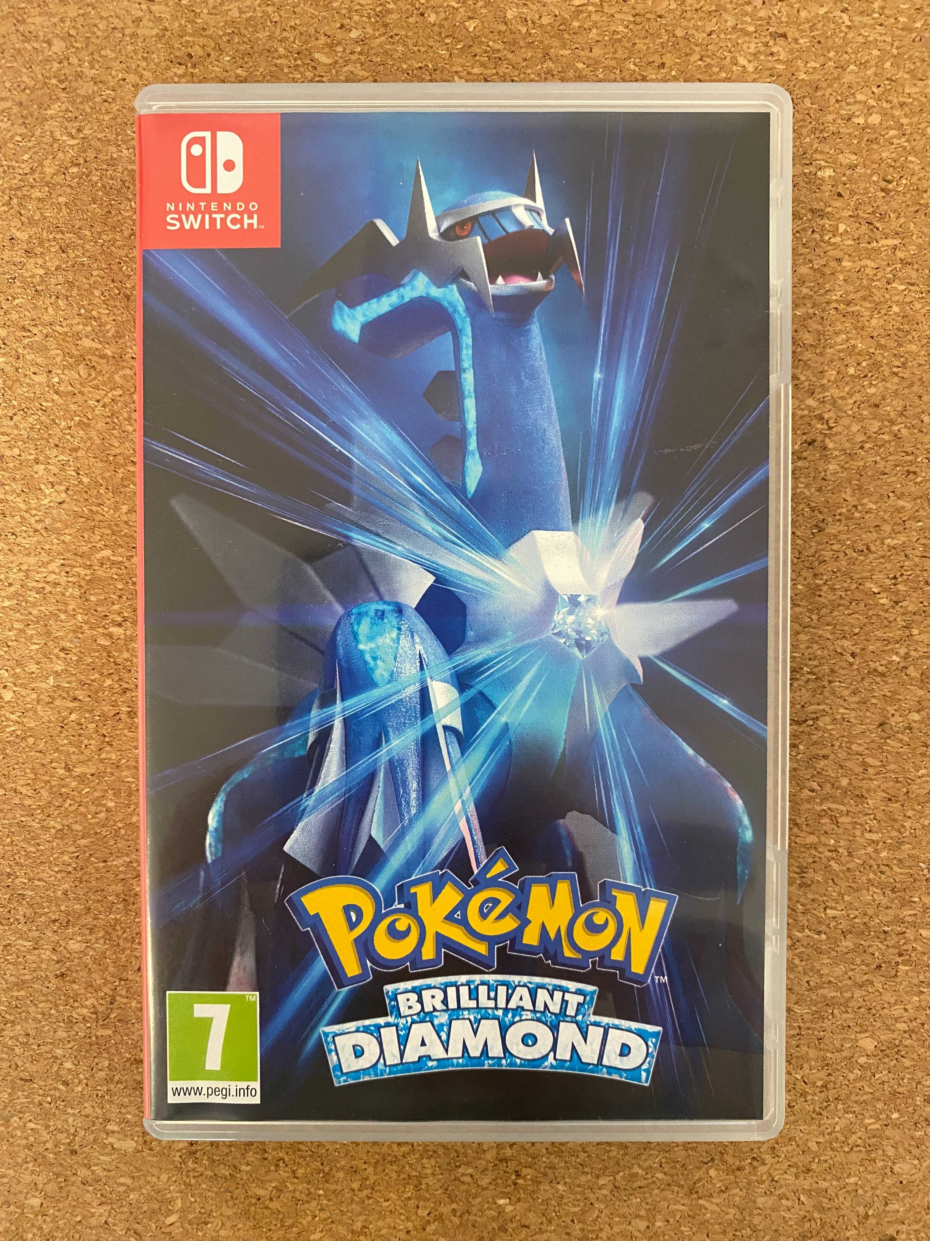 Jogo Mario Kart 8 e Pokemon Brilliant Diamond