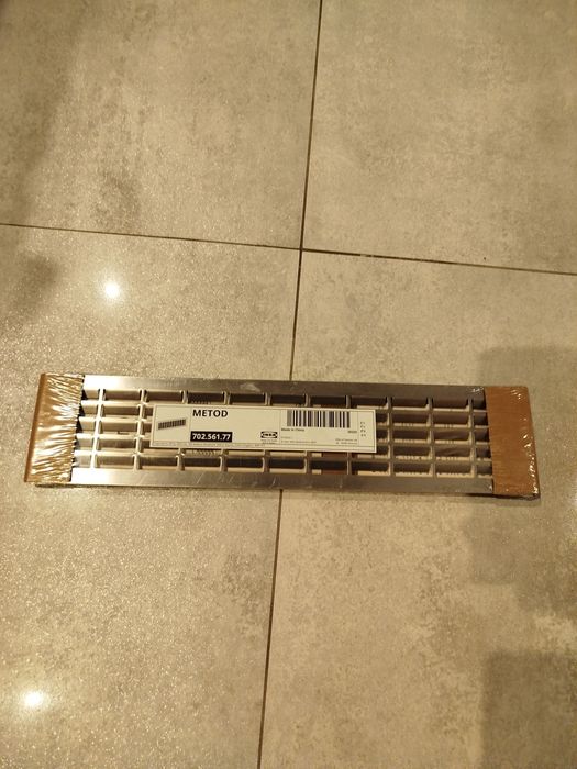 Kratka wentylacyjna stal nierdzewna IKEA METOD
