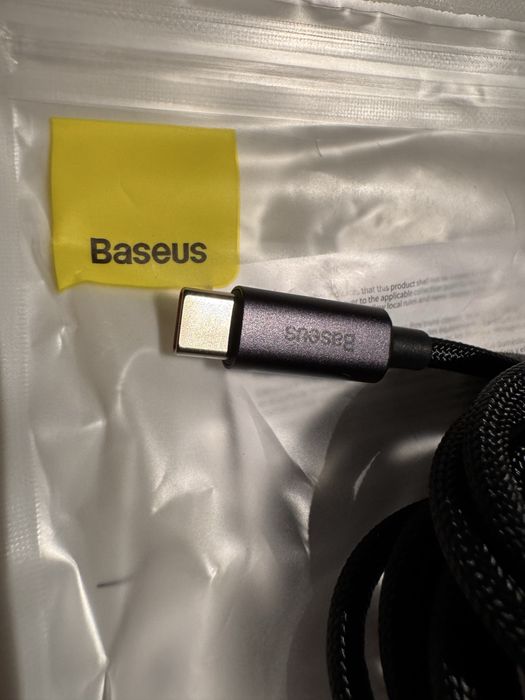 Kabel BASEUS - 2 metry. NOWY. 100 W- fast charging.