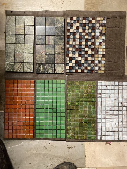 Painéis decorativos em azulejo