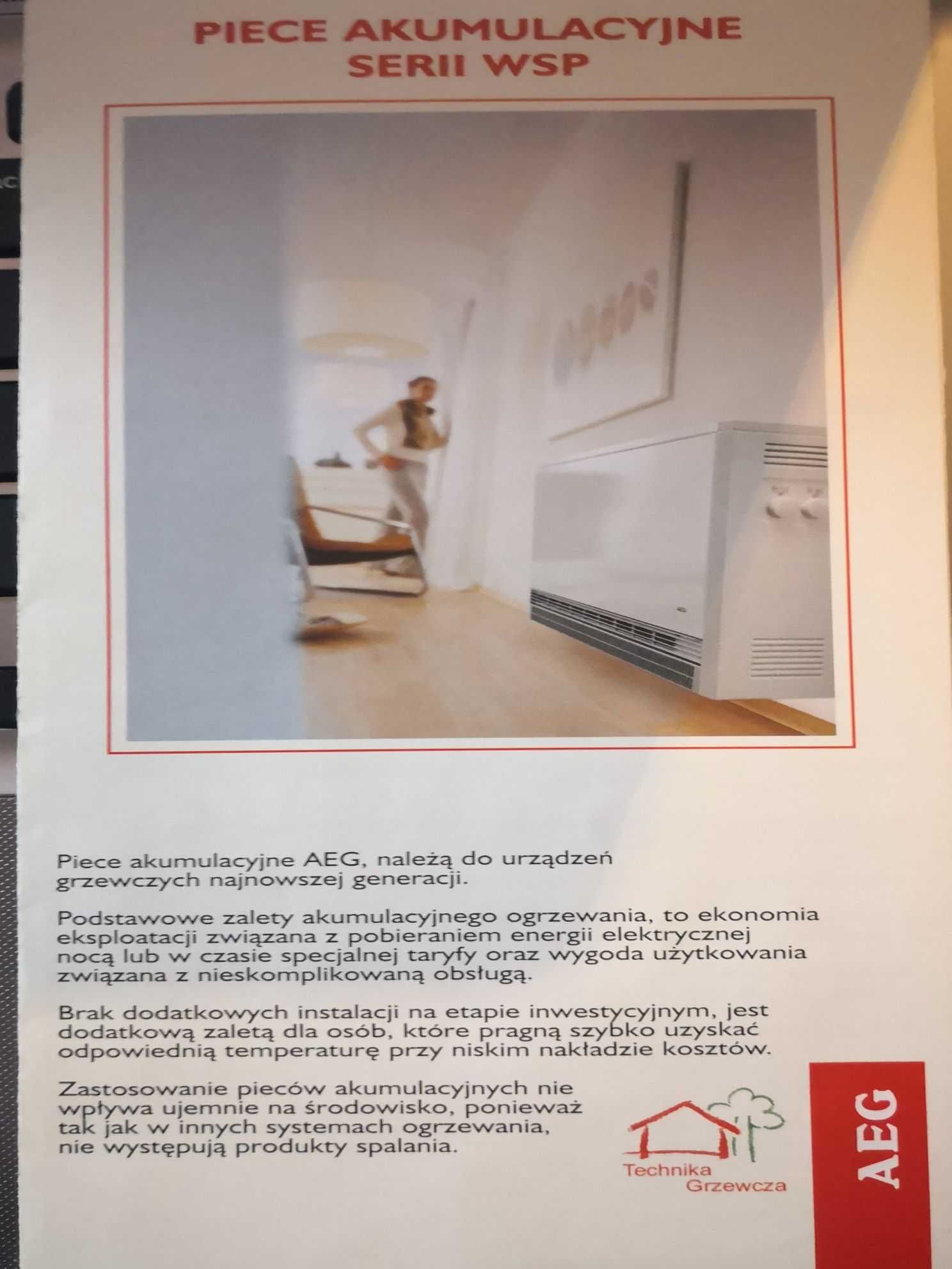 Piec akumulacyjny 3.0kW AEG WSP Standard 3010