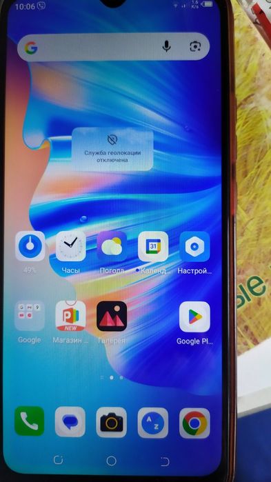 Телефон  Tecno Spark 6 Go бу.