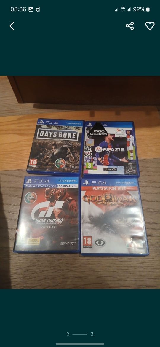 Ps4 com tudo incluído