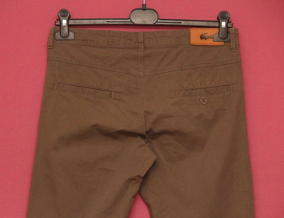 Lacoste рр 36 US 4 брючки из хлопка и эластина