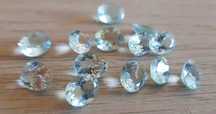 Pedra Natural Semi Precioso Lapidado Aquamarine 1.20 kilates