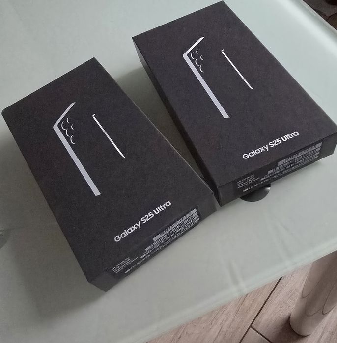 Sprzedam dwa nowe Samsung S25 Ultra 512gb Titanium Black