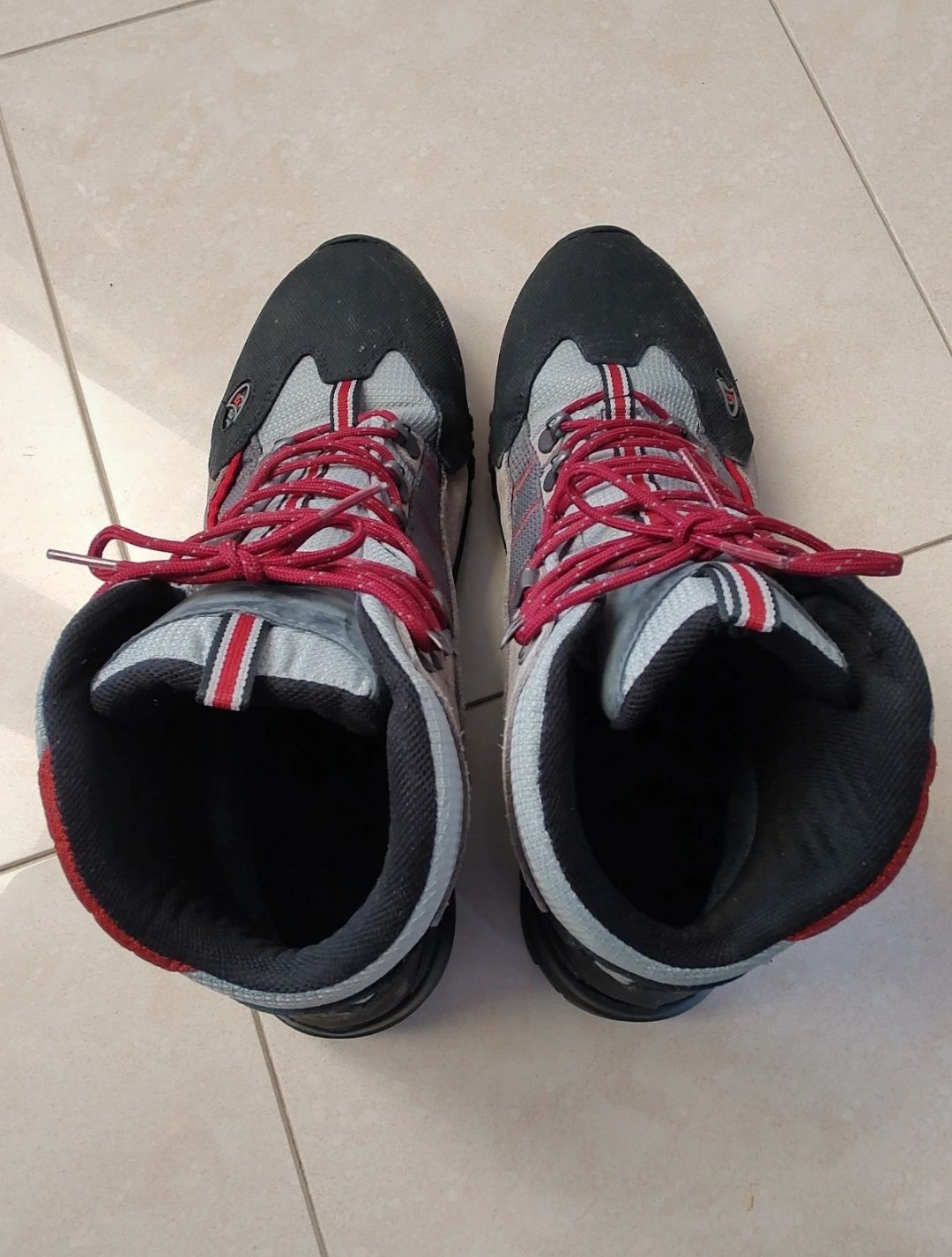 Buty górskie trekkingowe Garsport używane męskie rozm. 47 wysokie