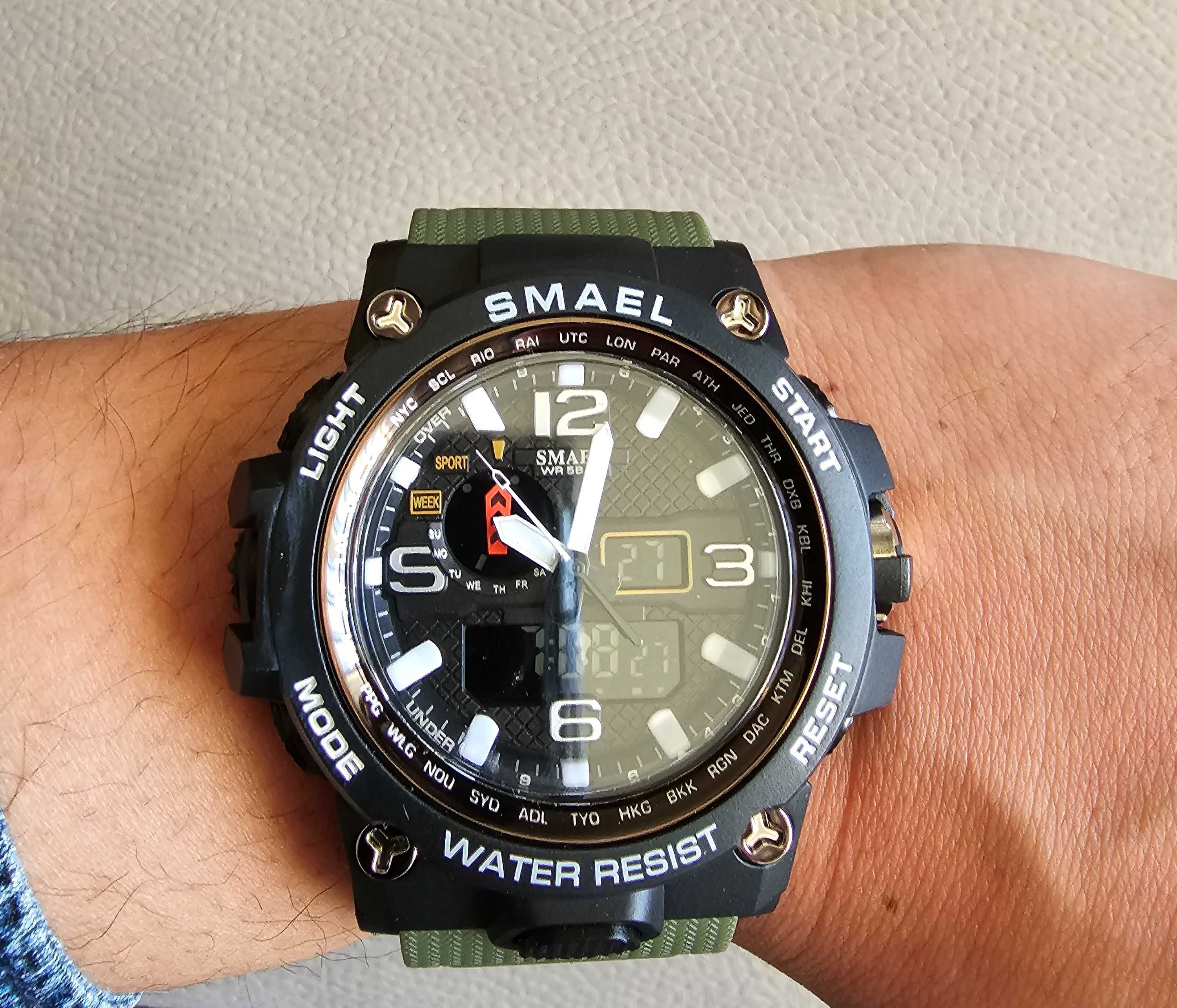 Relógio SMAEL mod.1545D Verde