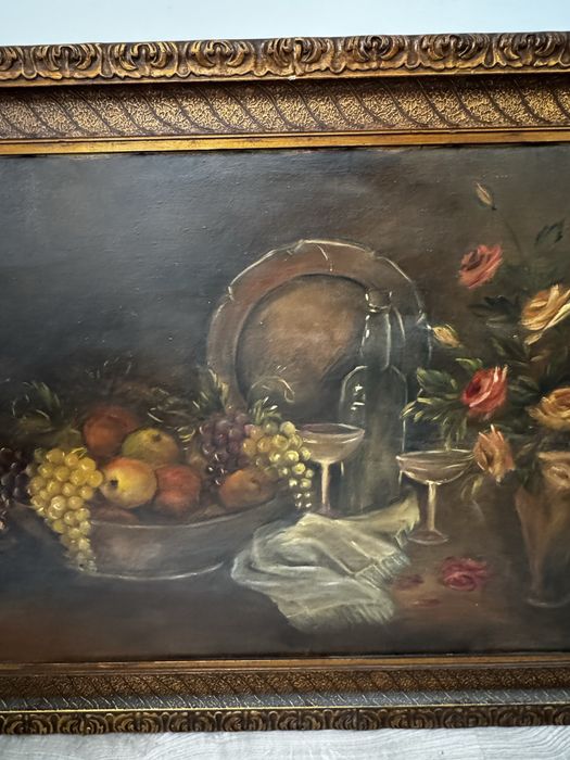 Quadro antigo - Óleo sobre tela