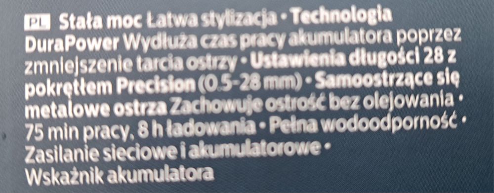 Maszynka do strzyżenia włosów Philips