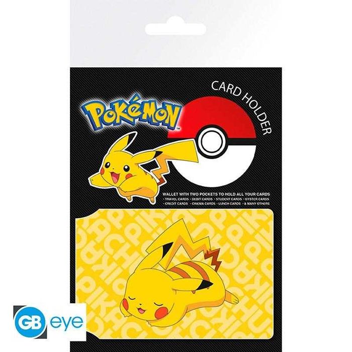Etui Na Karty POKEMON Card Holder RESTING PIKACHU Nowe Gadżet Poznań