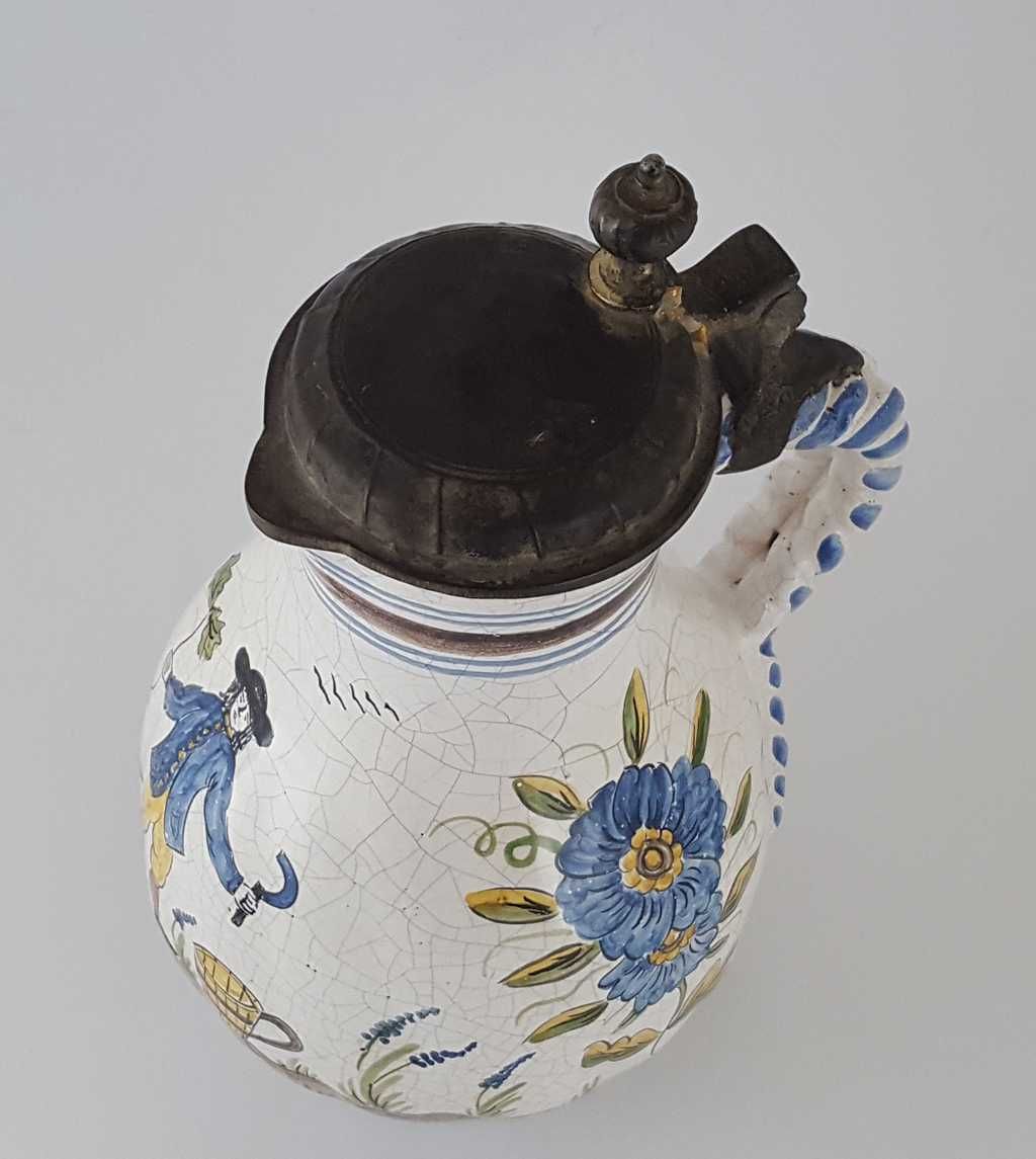 Dzban sygnowany Joseph Hannong - Strasburg czynny w latach 1766 /1780