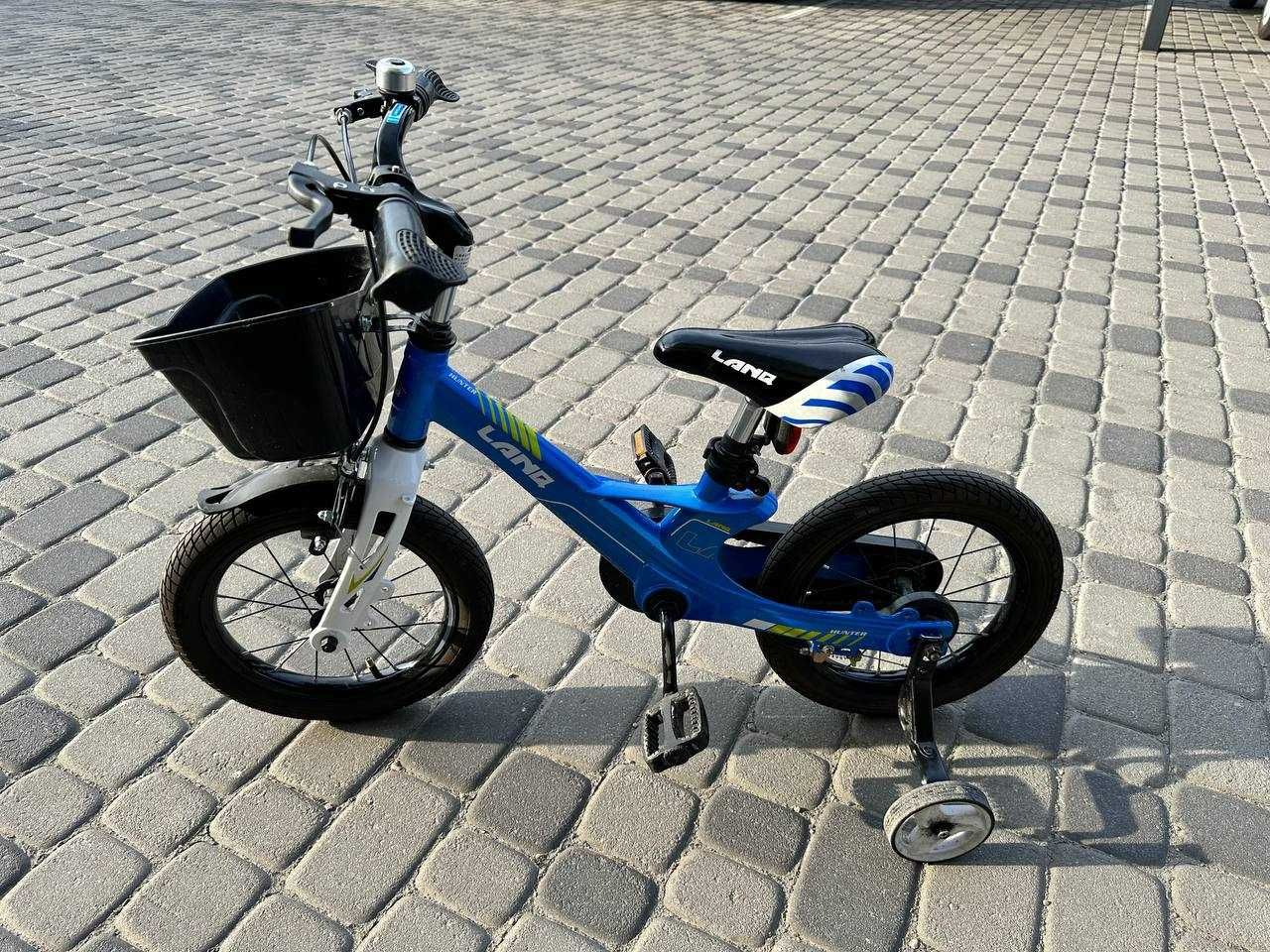 Дитячий велосипед LANQ . Колеса 14 дюймів, ровер