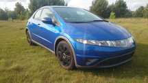 Honda Civic 1.8 5d Radio android. Sterowanie z kierownicy, przebieg 161 tkm