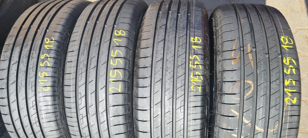 Komplet nowych opon  goodyear efficient grip 215/55R18 95h .2022 rok