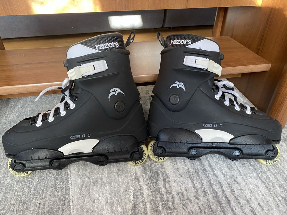 Rolki agresywne Razors Genesys 11 rozm. 45 usd roces them