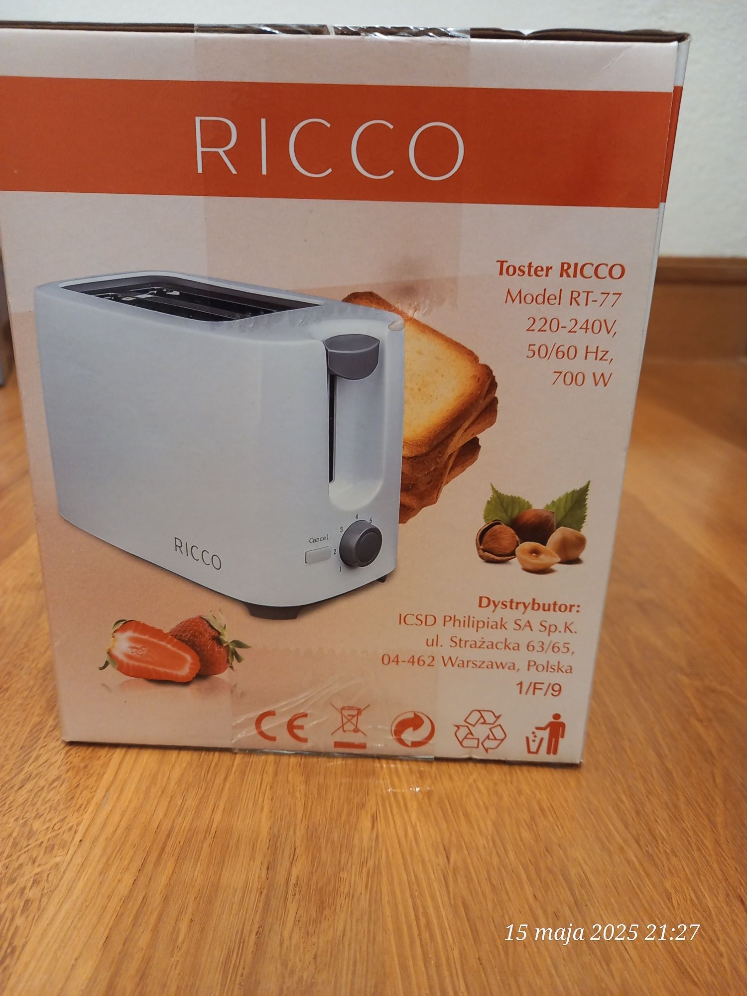 Toster RT-77 RICCO