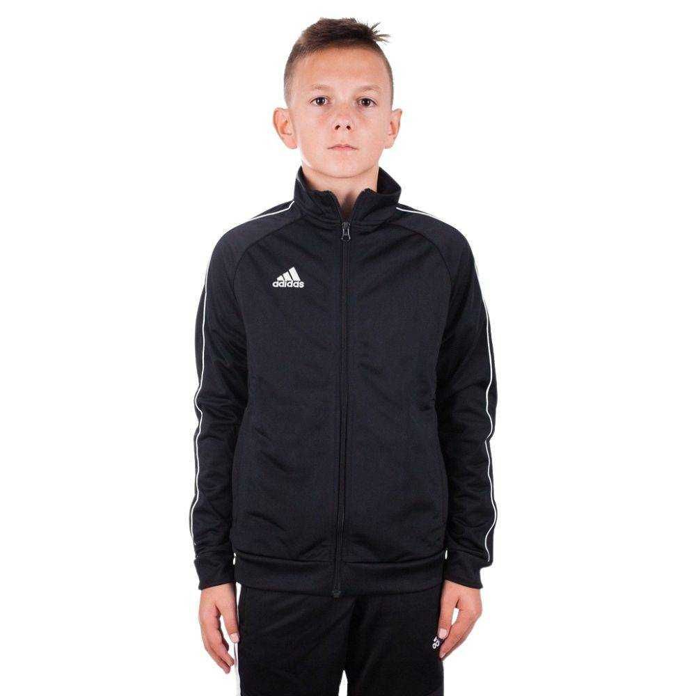 Детская черная спортивная кофта олимпийка Adidas адидас. 13-14Y L 164