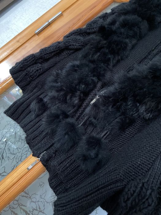 Срочно . Шикарное меховая накидка . Без дефектов 42-44