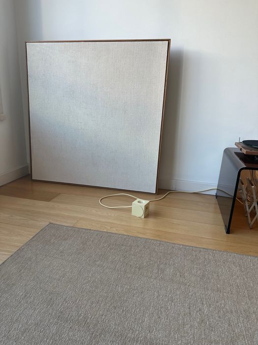 Tela de Linho com Rebordo de Madeira de Carvalho – Zara Home