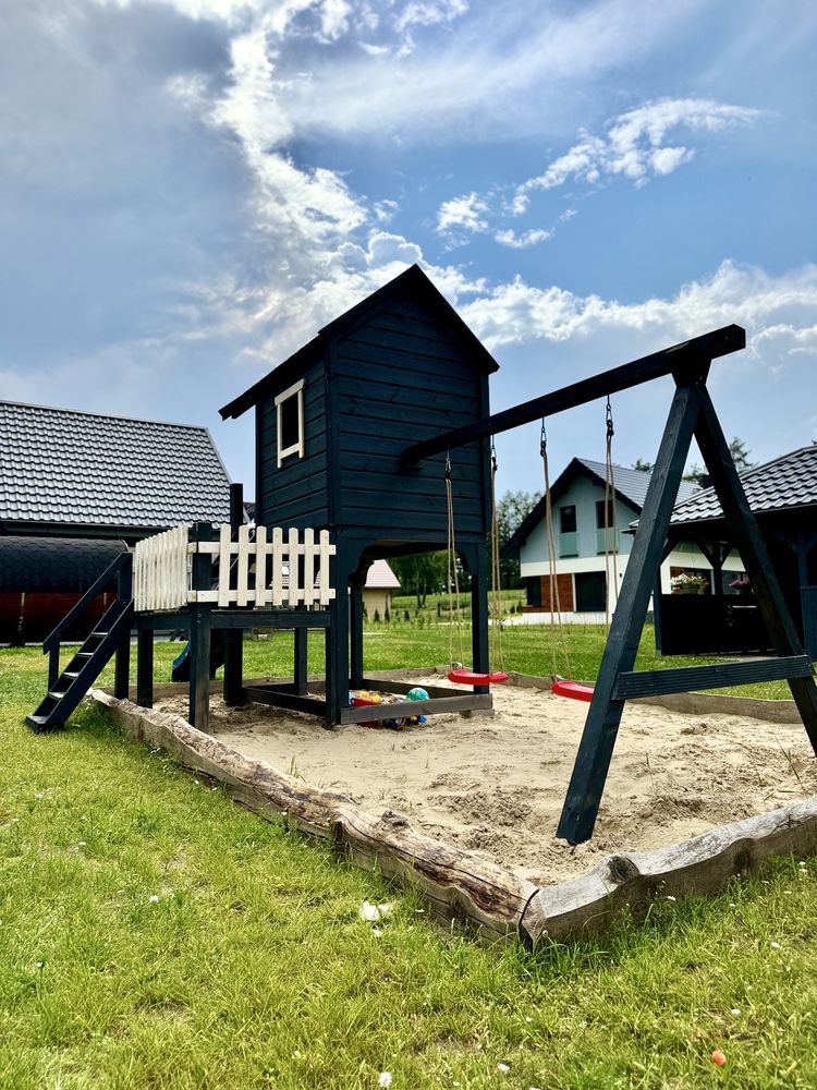Domek do 8 os. Kaszuby z sauną i balią. Na wyłączność