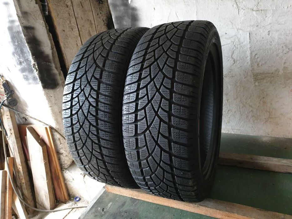 Dwie Opony zimowe 205/50R17 6,8mm Dunlop SP Winter Sport 3D 2020r