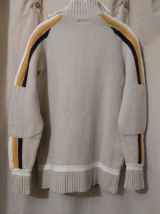 Мужской шерстяной трикотажный кардиган бренда LEVIS размер XS