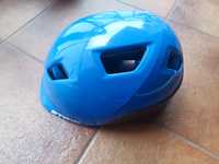 Kask rowerowy dla dziecka - bTwin 500 niebieski, rozmiar 48-52cm