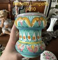 Ceramiczny pojemnik ręcznie malowany dekoracja 1010