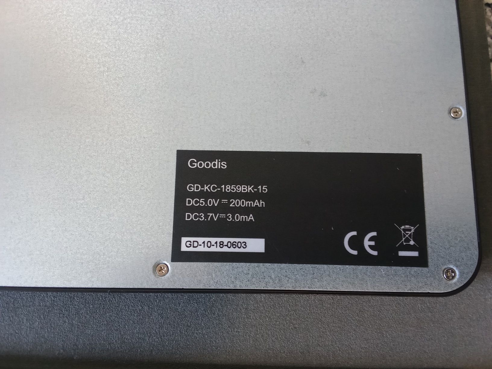 Teclado capa Goodis