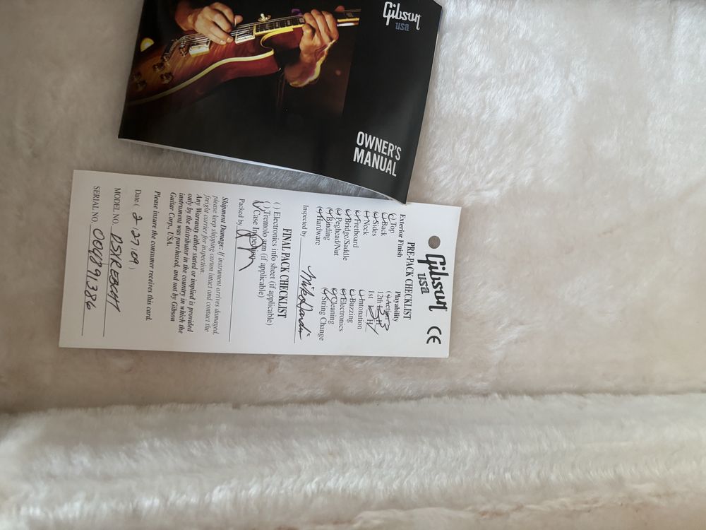 Gibson explorer 2009
